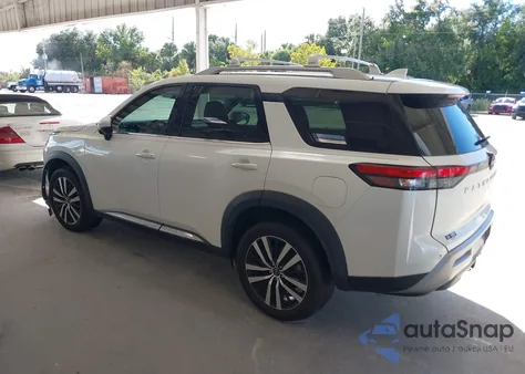 2023 Nissan Pathfinder Platinum 4Wd z USA, uszkodzony, nr VIN 5N1DR3DK0PC209862